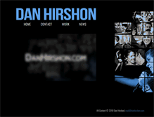 Tablet Screenshot of danhirshon.com